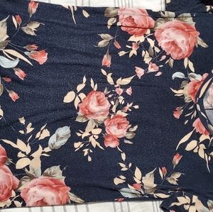 Loose fitting t-shirt.